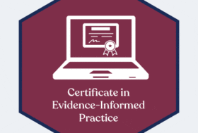 Certificate in evidence informed Practice Hexagonal Logo