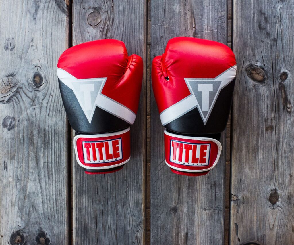 Boxing gloves teacher parent education