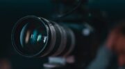 A video camera close up