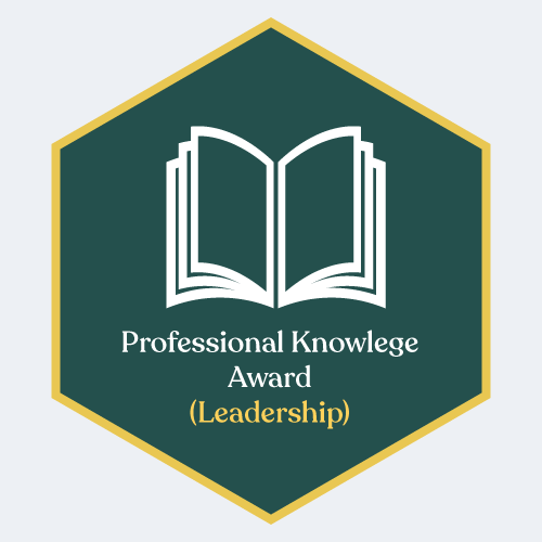 Professional Knowledge Award (Leadership) Logo